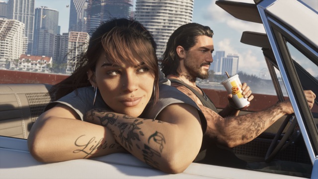 Jason and Lucia in an official GTA 6 screenshot (3 of 13)
