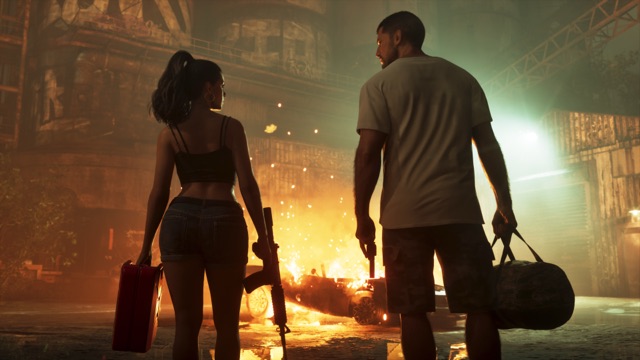 Jason and Lucia in an official GTA 6 screenshot (8 of 13)